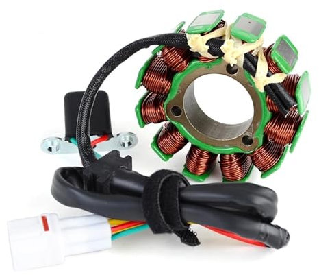 JCAKES Zündung Für Suzuki Für RMZ250 Für RMZ450 Für RMZ 250 450 Motorrad Magneto Generator Stator Spule 2013 2014 2015 2016 2017 2018 32101-28HA0 Zündspule