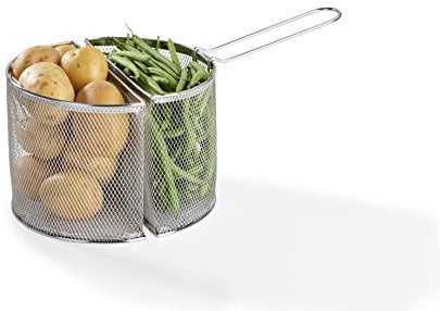 Barazzoni, Doppelkorb für Spaghettitopf, Edelstahl, Ø22cm