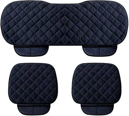 ZLxsmy Echtes Rindsleder sitzbezug Auto vordersitze für Audi TT (8J) 2006-2014,sitzkissen Auto fahrersitz,Black