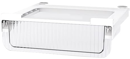 Fridge Organisers - Fridge Organisers Drawers | Fridge Storage Organiser | Fridge Pull Out Drawer Bins | Fridge Shelf Refrigerator Holder | Pull Out Fridge Organizer Boxes For Fruit, Veggies, Eggs