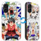 TNOLTK 3D iPh 16 Case Anime Motion Anime Phone Case Shockproof Soft TPU Anti-Scratch Non-Slip Japanese Manga Case for iPh 16