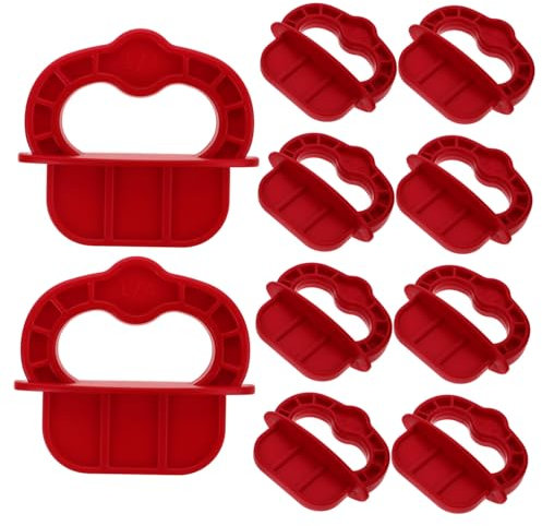 IWOWHERO Deckbrett-abstandshalter 12er-pack 1/4 Zoll Verbund-terrassendielen-abstandshalter-werkzeug Für Uniform Für Outdoor-projekte