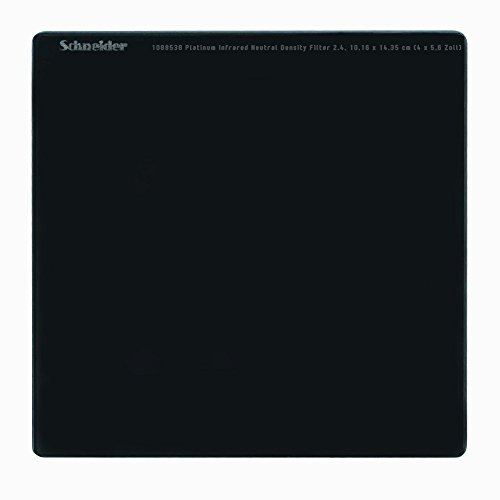 Schneider-Kreuznach 1088538 Platinum Infrared Neutral Density Filter 2.4, 10,16 x 14,35 cm (4 x 5,6 Zoll) schwarz