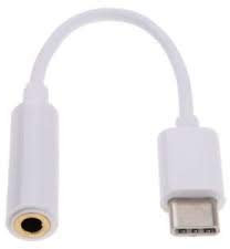 Huawei Adaptateur Prise USB-C vers Jack 3,5 mm, Blanc, Bulk