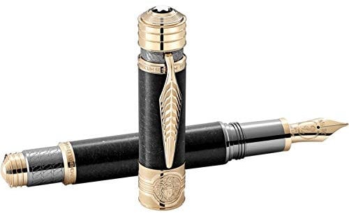 Montblanc Black Resin Patron of Art Homage to Hadrian L.E 4810 119811 Fountain Pen