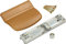 KOTARBAU® Manija para puerta de balcón, Tirador de puerta de terraza, Mango, Manilla para puerta balconera, Asa de agarre para fumadores, Pomo para puertas correderas, ventanas, Pestillo, Caramelo