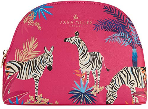 Sara Miller Beauty Tahiti Kosmetiktasche, mittelgroß, Rot