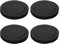 Fydun Anneau D'isolation Haut-Parleur 4Pcs Garniture De Porte Isolation Sonore Coton Voiture Haut-Parleur Basse Anneau Accessoires