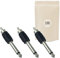 3X Adaptateur Gros Jack 6,35 mm Mono vers RCA Male Audio HiFi