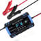 LOIANDA 12V 24V 8A Motorcycle Car Pulse Repair Battery Charger Fast Car Battery Charger Smart Charger