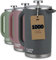 Campo Libre.® Giorgio. French Press I Kaffeebereiter aus doppelwandigem Edelstahl 1l I plastikfreie Kaffeepresse mit Thermofunktion inkl. Ersatzfilter I Kaffeezubereiter aus 100% recyceltem Edelstahl