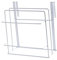 Cabilock Support Mural Multi-usages Pour Planches À Découper Armoire En Fer Étagères De Rangement De Cuisine