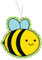 2x Biene Duftbaum Auto lustig, Auto Duftspender, Duftbaum Auto tuning, car air freshener, Duftanhänger Auto, Duftbaum Set Auto