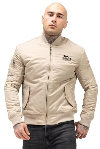 Lonsdale Herren Jacke schmale Passform TERN HILL, Beige, XXL