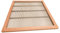 Absperrgitter Deutsch Normal 11 mit Holzrahmen (43,2 cm x 43,2 cm ) für DNM Beuten Bienen Imkerei Imker Gitter