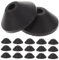 LIFKOME 25pcs Sealing Ring Toilet Tank Gasket Toilet Seal Toilet Seat Tank Seal Liquid Flush Valve Toilet Replacement Parts Tank Replacement Kit Toilet Tank to Bowl Gasket Nut Rubber Black