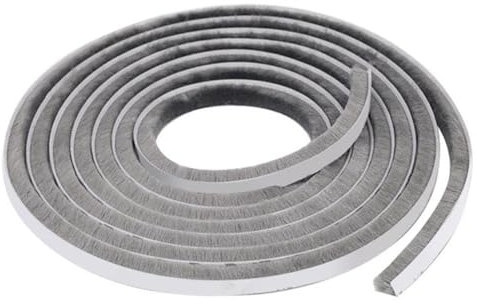 TTSTOIEE burlete ventana, burlete puerta9 mm (ancho) x 15 mm (fondo) x 10 m (largo) para puertas, ventanas, armarios y roperos contra corrientes de aire e insectosaislante termico ventanas