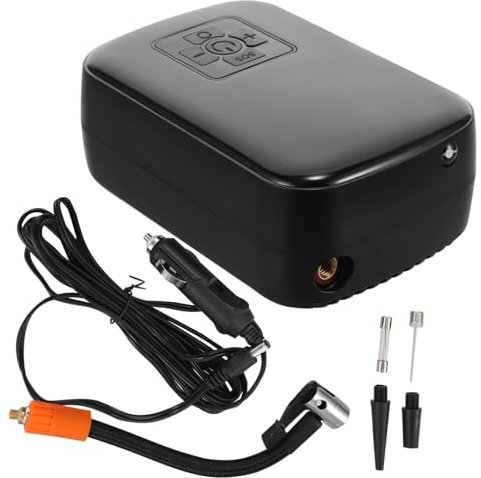Alipis Gonfleur De Pneu Électrique Pompe à Pneu Pour Voiture Compresseur Air Portable Polyvalent Pour Voitures Vélos Ballons