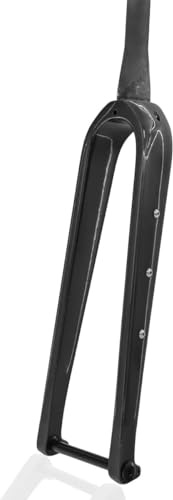 CUCKQUIC Starrgabel aus 700C Carbon für Rennräder und Gravelbikes, 12x100 mm Steckachse, Scheibenbremse, 1 1/8 gerades/konisches Gabelrohr A,Taperd Tube