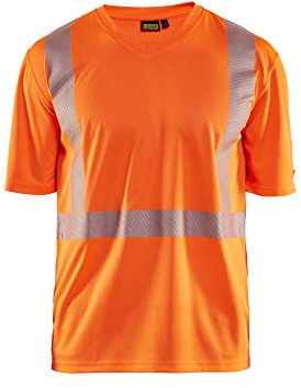 Blaklader 33861013 UV T-SHIRT HIGH VIS , Orange, grootte 4XL