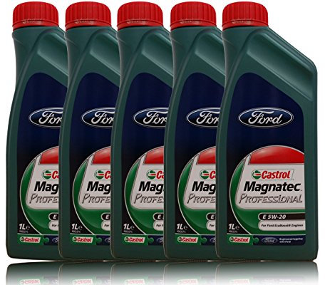 Motoröl Castrol Magnatec Professional und 5 W20 Original Ford 5 LITRI