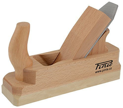 Hobel Schlichthobel mit Weißbuchen Sohle 39 mm breites PREMIUM Hobeleisen