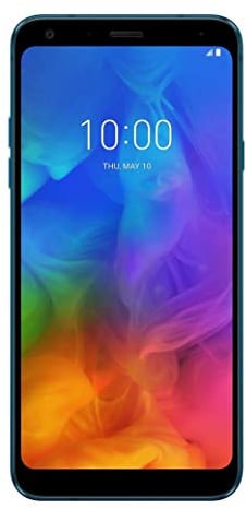 LG Q7+ 64GB Handy, blau, Android 8.0 (Oreo)