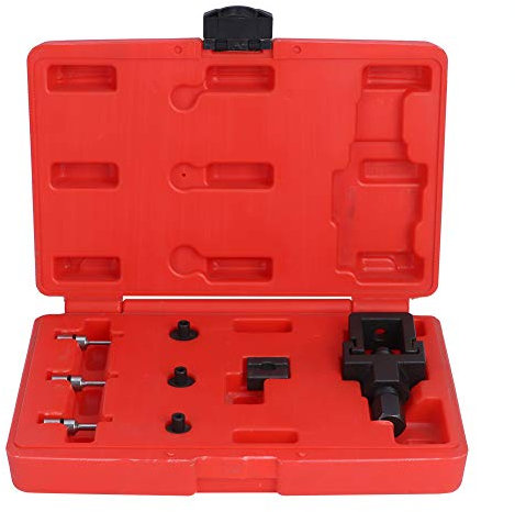Chain Splitter, 8Pcs Carbon Steel Motorcycle Bike Breaker Kit Steel Chain Splitter Breaker with Riveting Tool Set for 520, 525, 530, 532