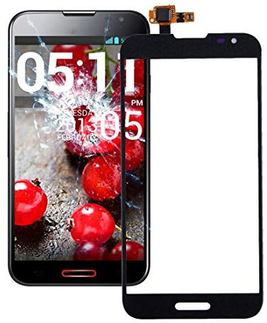 ZZjingli Reperatur-Teile JHY Touch Panel Digitizer Teil for LG G2 / VS980 / F320 / D800 / D801 / D803 (Schwarz) (Color : Black)