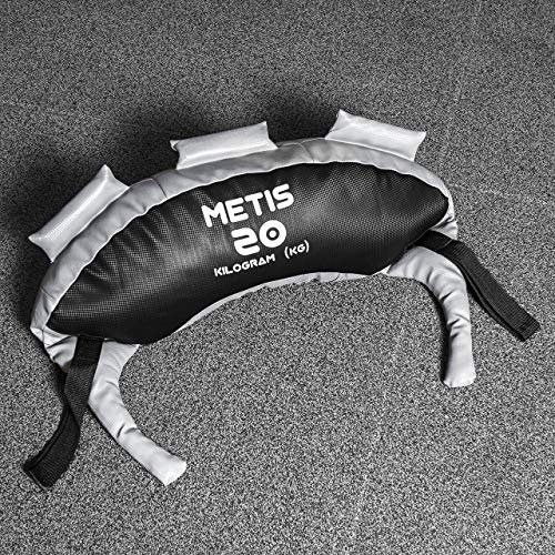 METIS Bulgarian Bag - 5kg bis 20kg | Crossfit Equipment und Krafttraining - Trainingsgerät für Fitnesscenter und Zuhause (20kg)