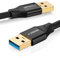 SEBSON Cavo USB 3.0 1m - USB A a A - Trasmissione Dati 5 Gbps, Connessione per PC, Laptop, Stampante, Dischi Rigidi e Altro