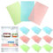 Fumanduo 12Pcs Fridge Liners, 45x29cm Refrigerator Mats Fridge Liners Washable Waterproof Non Slip Fridge Mat Drawer Mat for Kitchen(3 Colours)