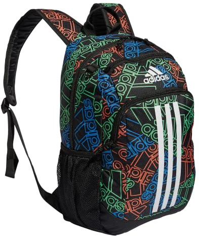 adidas Unisex Creator Backpack Discontinued Rucksacktasche, Outline Bos Toss/Schwarz/Weiß, One Size