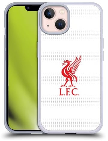 Head Case Designs Officially Licensed Liverpool Football Club Red Logo And Pattern Liver Bird Soft Gel Case Compatible With Apple iPhone 13
