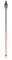Fischer Skistöcke OneWay GT18 Flame 125cm All Mountain Alpin Stöcke Aluminium
