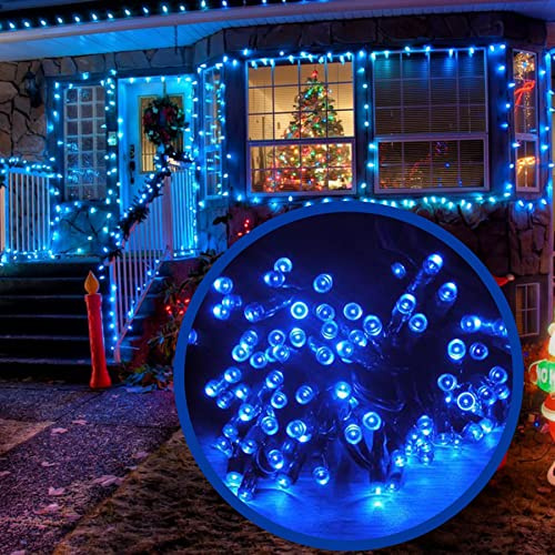 Easy Plants Christmas Concepts 500 LED Chasing Lights - Indoor/Outdoor - 7 Function Control Box (Blue)