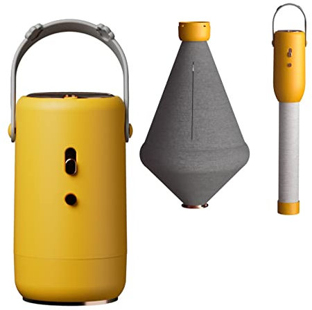 Mini sèche-linge portable petit sèche-linge de voyage pour sous-vêtements maillot de bain chaussettes pour animaux de compagnie avec tube d'expansion pour chaussures chaudes,Jaune