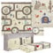 ONVAYA® Spielmatte für Babys & Kinder | Motiv Straße | Krabbelmatte faltbar | Bodenmatte für Kinderzimmer & Outdoor | Babymatte aus Schaumstoff | 180 x 200 cm | Spielteppich