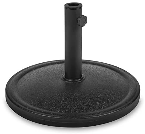 VONROC Base para sombrilla de hormigón - 13,5kg - para sombrillas Rapallo, Recanati & Magione