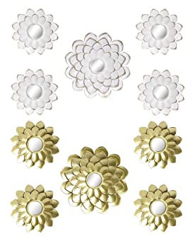 DKD Home Decor Spiegel-Set, Standard