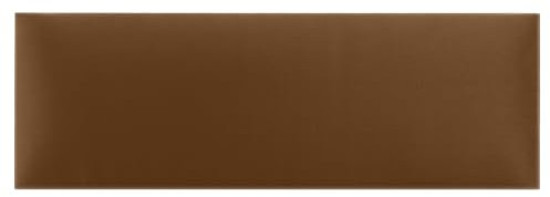 DecoNest Wandkissen, Wandpolsterung, Wanddekoration, Bettkopfteil, 3D-gepolstertes Wandpaneel 60 x 30 cm Honig