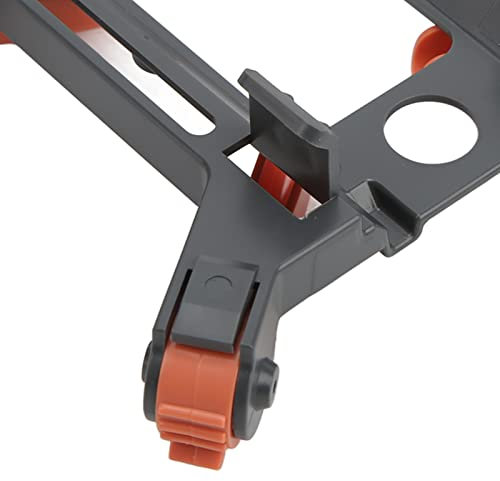 RC Drone Folding Heightening Landing Gear, Plastic Drone Erhöhtes Landegestell Zur Erhöhung der Stativhalterung für 3 Quadrocopter (grau-orange)