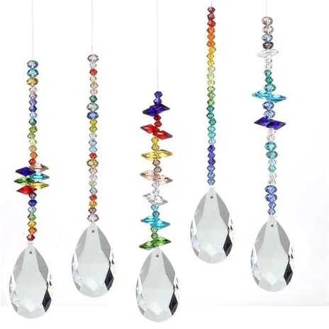 ToBeIT Kristall Sonnenfänger Zaubert Lichtreflexe Dekoanhänger selber basteln (D)