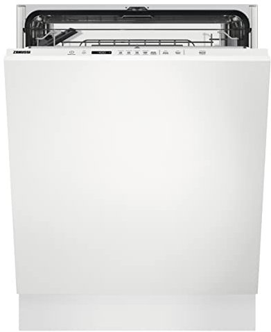 Zanussi ZDLN6531 Lavavajillas Integrable de 60 cm, 13 Cubiertos, Sistema AirDry, Brazo Aspersor OrbitClean, Bandeja SoftSpikes, Display LCD con TimeSet, 44 dB(A), Clase D