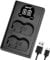 DSTE BP-511 Battery USB Dual Quick Charger with LCD Display Compatible for Canon EOS 10D 20D 300D 30D 40D 50D D30 D60 PowerShot G1 G2 G3 G5 G6