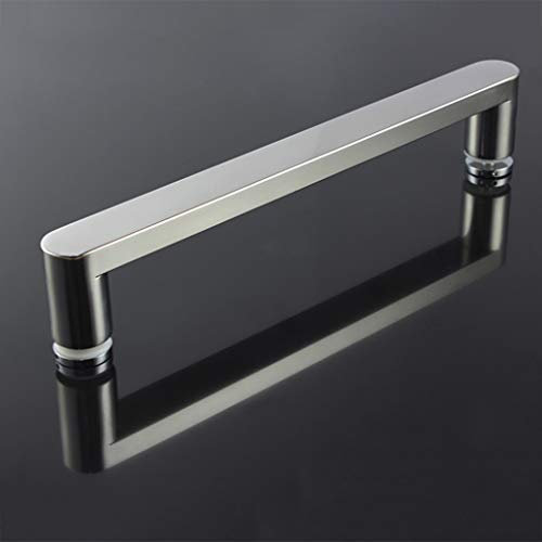 Dusch-Glastürgriff, 304 Edelstahl, Ersatz-Türgriff für Dusche und Badewanne – Lochabstand 30 cm/40 cm/44 cm/50 cm (Loch zu Loch 30 cm)