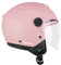 CGM Casque Open Face Young, 261A Mini Mono Rose Mat, YS (48 cm)