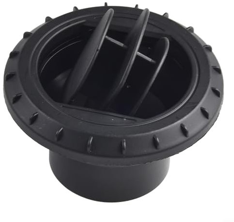 Sileduove 60mm/75mm Diesel Heizungsrohr Schlauch Rohr Entlüftungsöffnung drehbar Heizungskanal Lüftungsauslass Diesel Standheizung Lüftungsrohr Lüftungsauslass(60mm)