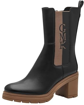 MARCO TOZZI by Guido Maria Kretschmer Damen Chelsea Boots mit Blockabsatz mit Reißverschluss