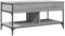 vidaXL Table Basse, Bout de Canapé avec Pieds Réglables, Table d'Appoint Salon Salle de Séjour Intérieur, Moderne, Sonoma Gris Bois d'Ingénierie et Métal